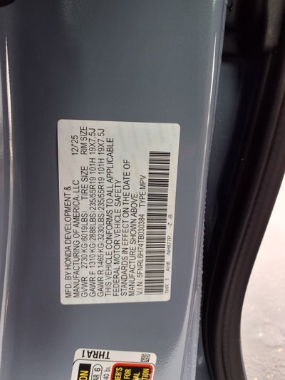 2026 Honda Odyssey Sport-L Auto