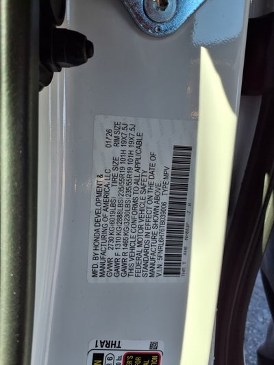 2026 Honda Odyssey Sport-L Auto