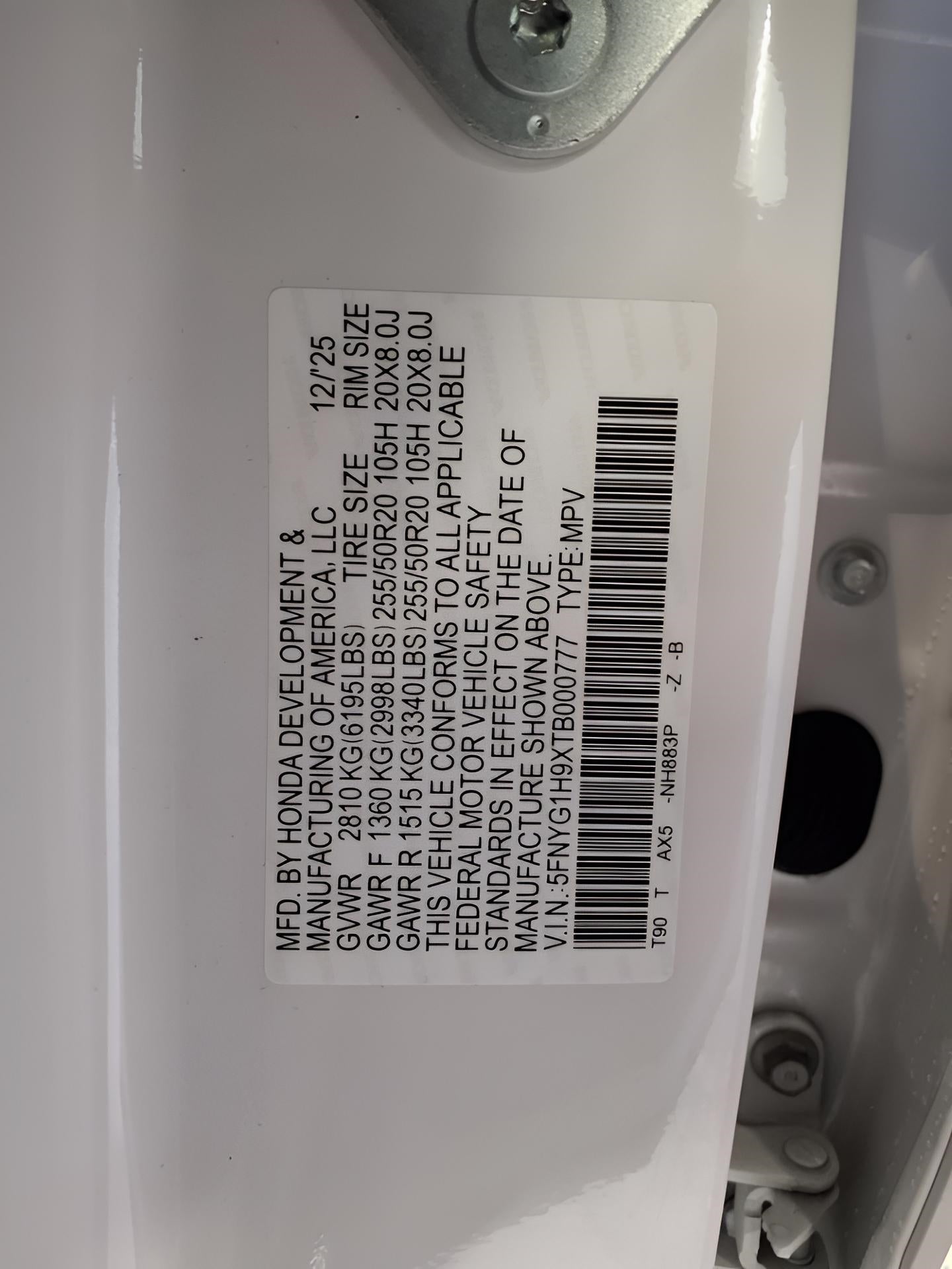 2026 Honda Pilot Black Edition AWD