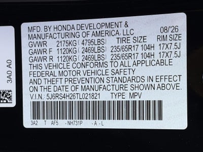 2026 Honda CR-V LX AWD