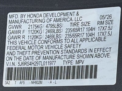 2026 Honda CR-V LX AWD