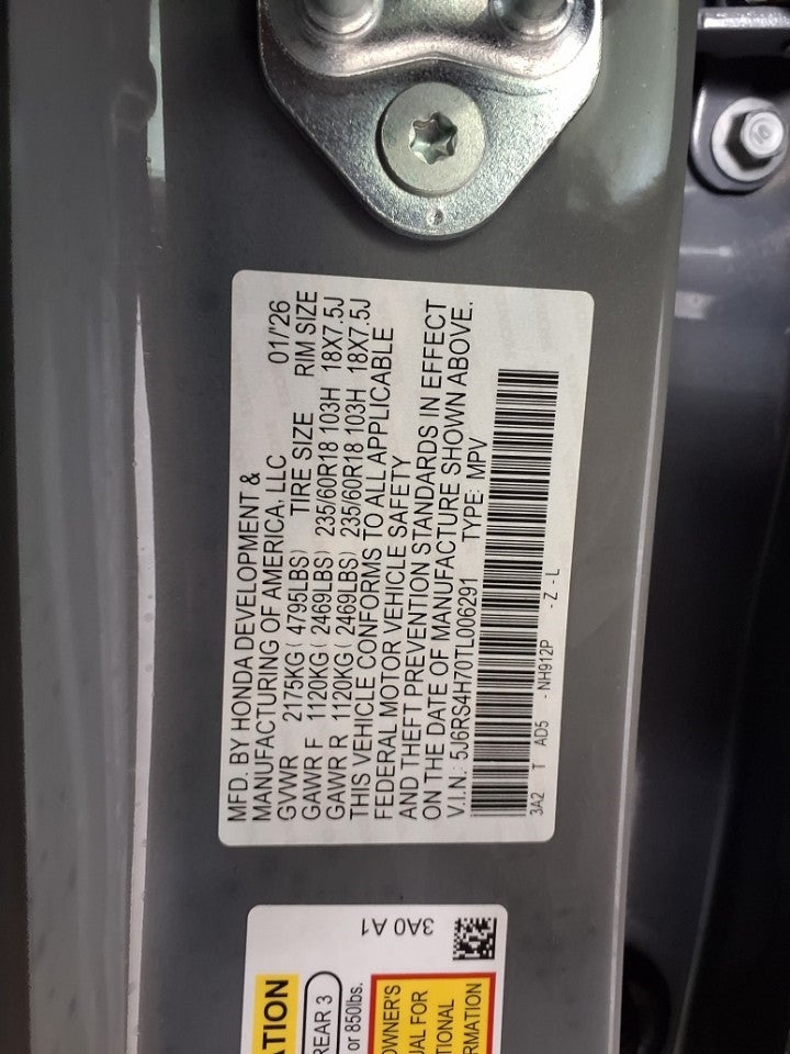 2026 Honda CR-V EX-L AWD