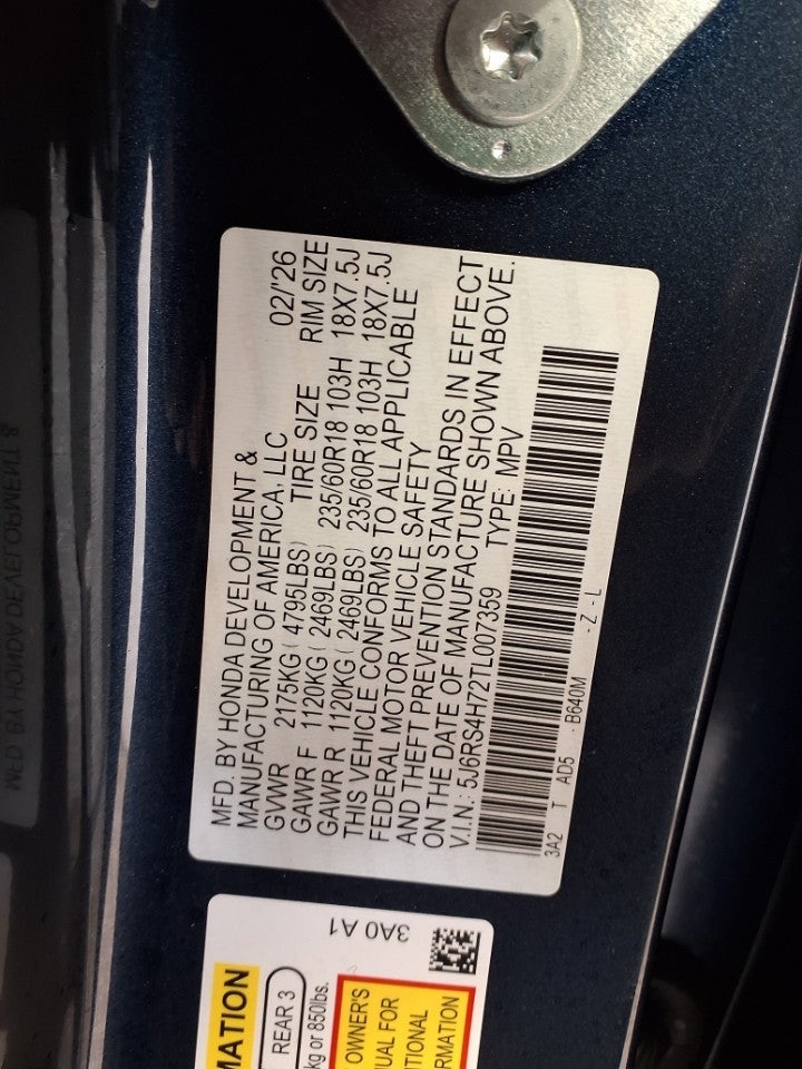 2026 Honda CR-V EX-L AWD