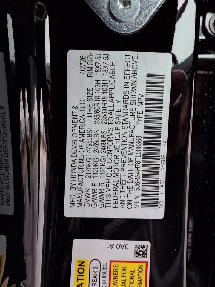 2026 Honda CR-V EX-L AWD