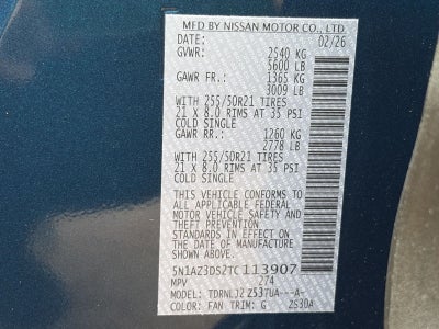 2026 Nissan Murano PLATINUM