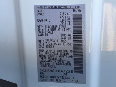 2026 Nissan Rogue 2026.5 AWD Dark Armor