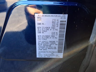 2026 Nissan Pathfinder SV