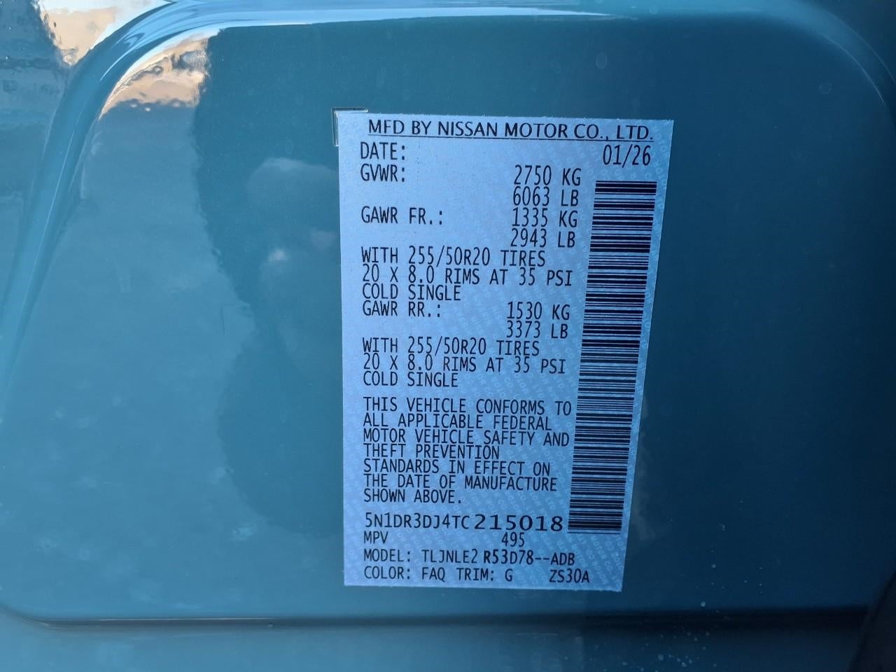 2026 Nissan Pathfinder Platinum