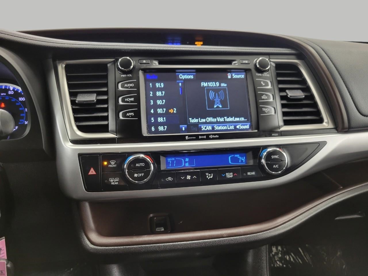 2018 Toyota Highlander LE V6 AWD
