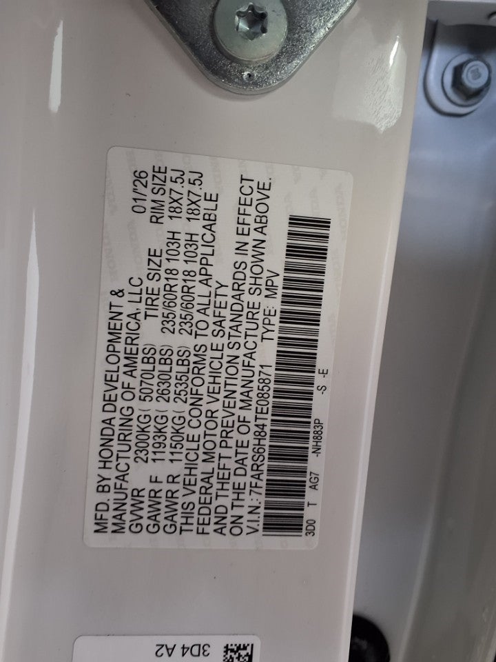 2026 Honda CR-V Hybrid Sport-L AWD