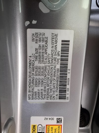 2025 Honda CR-V Hybrid Sport-L AWD