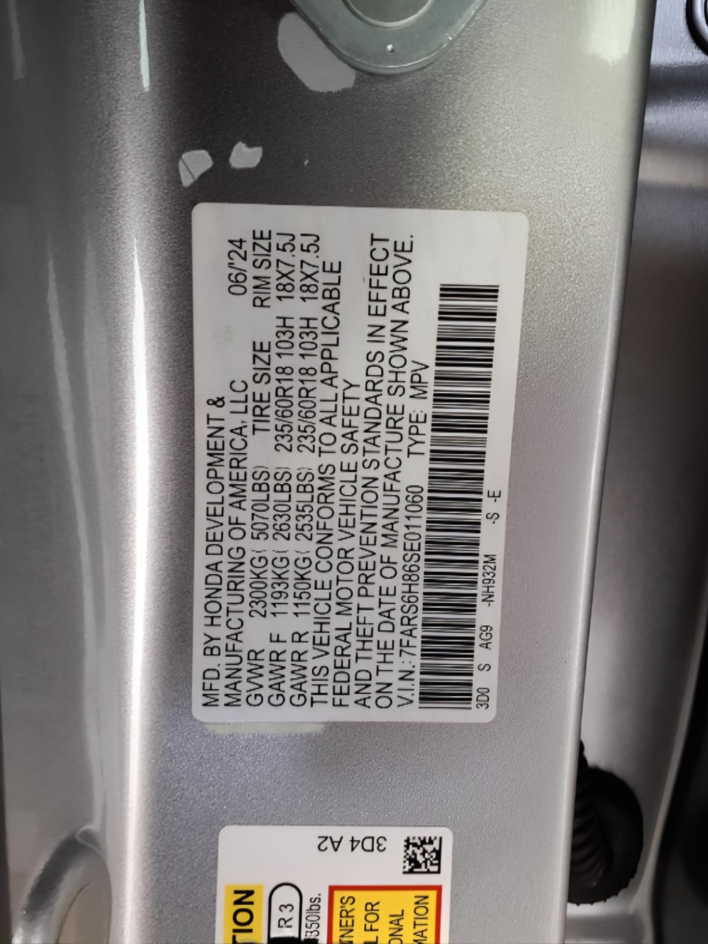 2025 Honda CR-V Hybrid Sport-L AWD