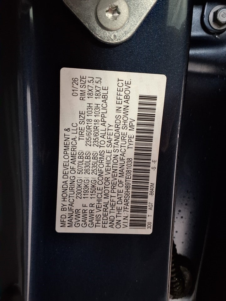 2026 Honda CR-V Hybrid Sport-L AWD