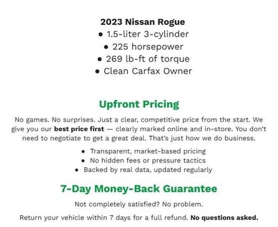 2023 Nissan Rogue AWD SV