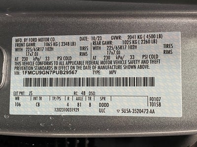 2023 Ford Escape Active AWD