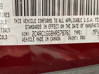 2017 Chrysler Pacifica Limited FWD