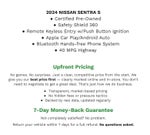 2024 Nissan Sentra S CVT