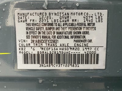 2026 Nissan Sentra SV