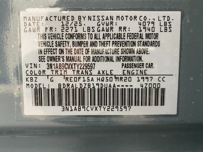 2026 Nissan Sentra SV