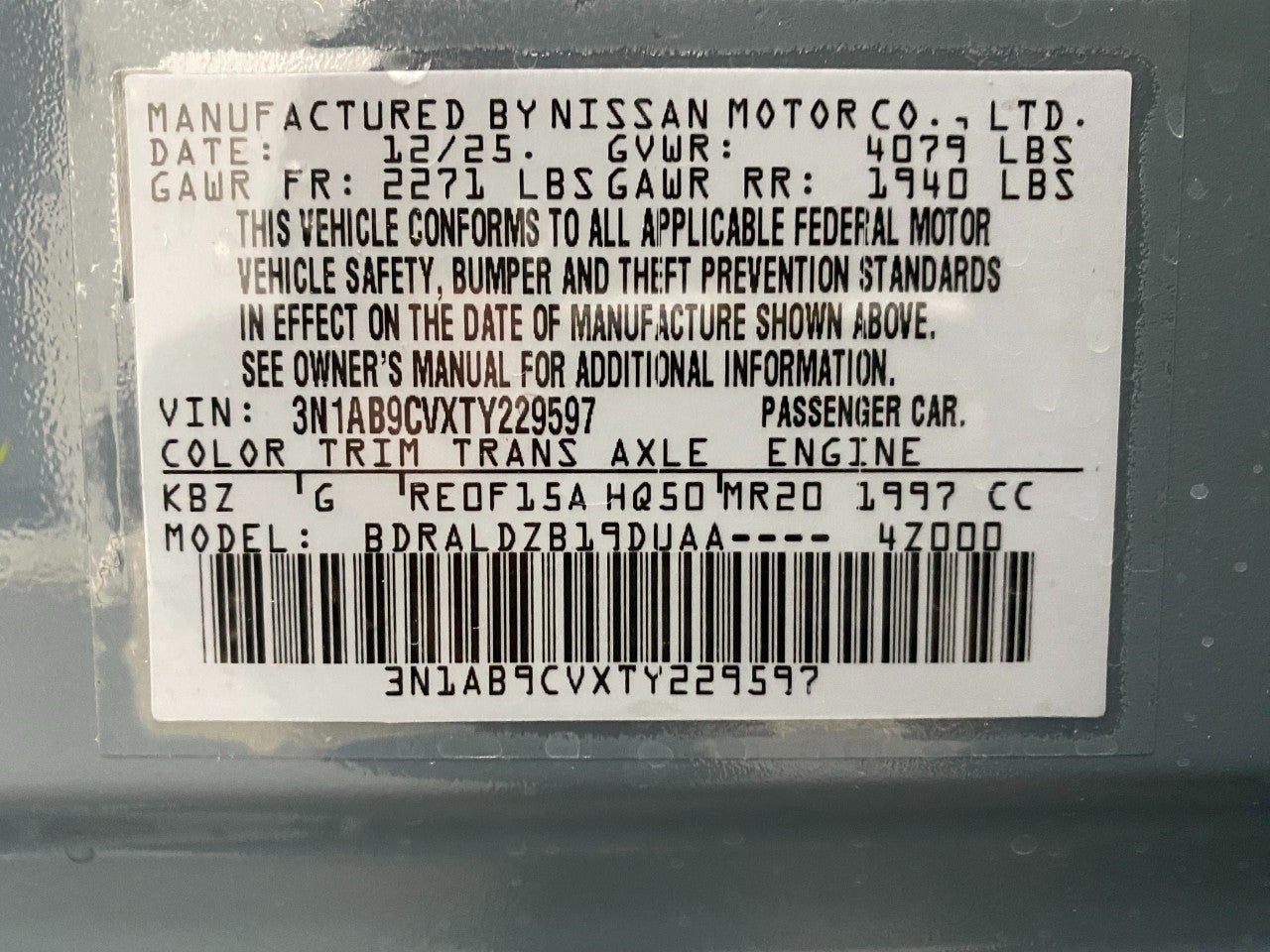 2026 Nissan Sentra SV