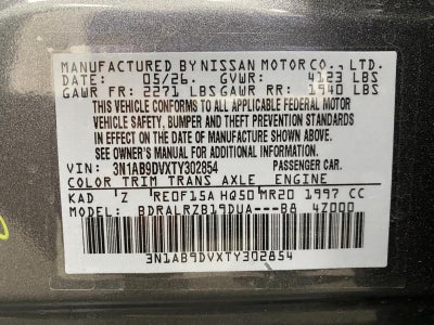 2026 Nissan Sentra SR