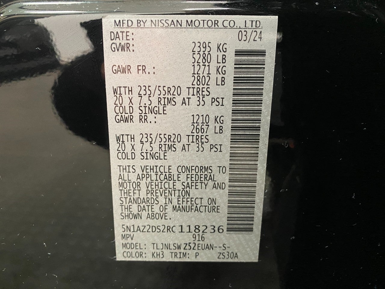 2024 Nissan Murano Platinum