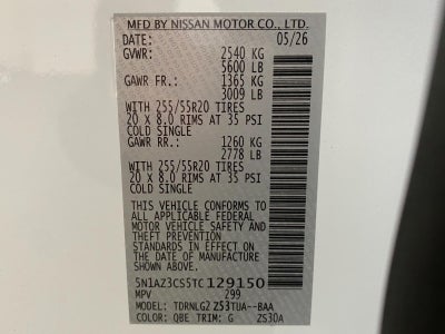 2026 Nissan Murano SL