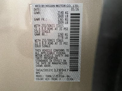 2026 Nissan Murano Platinum
