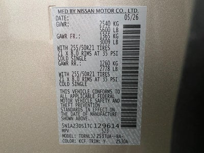 2026 Nissan Murano Platinum