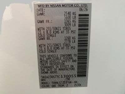 2026 Nissan Murano Platinum