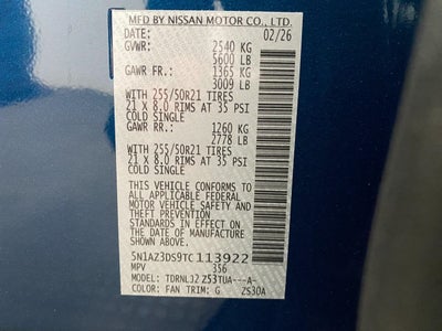 2026 Nissan Murano Platinum
