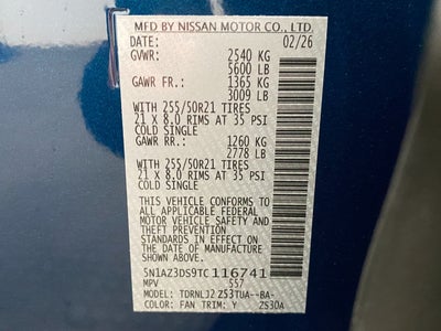 2026 Nissan Murano Platinum