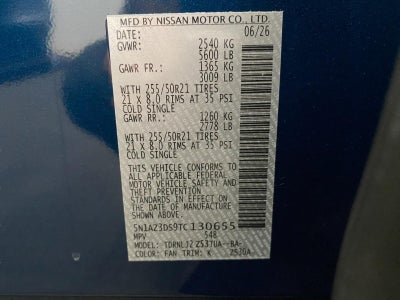 2026 Nissan Murano Platinum