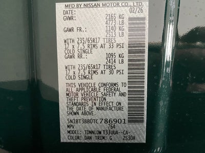 2026 Nissan Rogue Rock Creek®