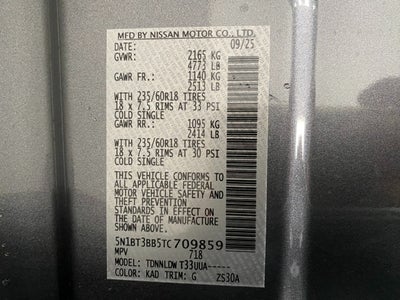 2026 Nissan Rogue SV