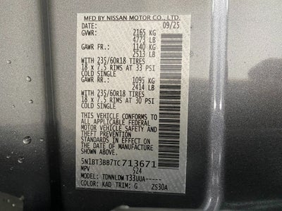 2026 Nissan Rogue SV