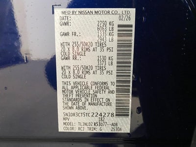 2026 Nissan Pathfinder SL