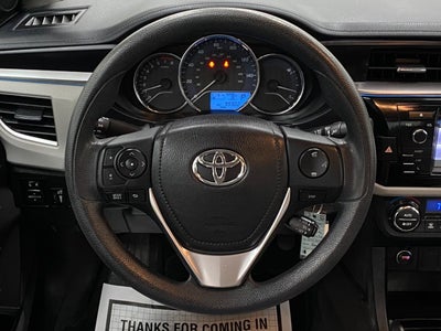 2014 Toyota Corolla 4dr Sdn Auto L