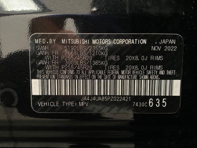 2023 Mitsubishi Outlander SE S-AWC