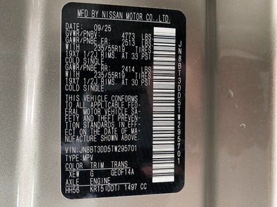 2026 Nissan Rogue Platinum