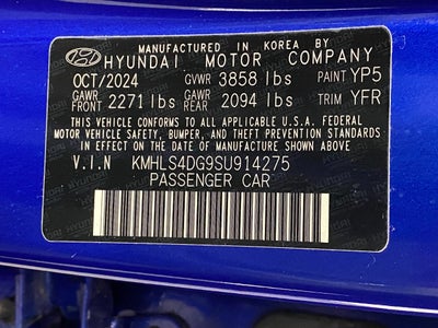 2025 Hyundai Elantra SEL Convenience IVT
