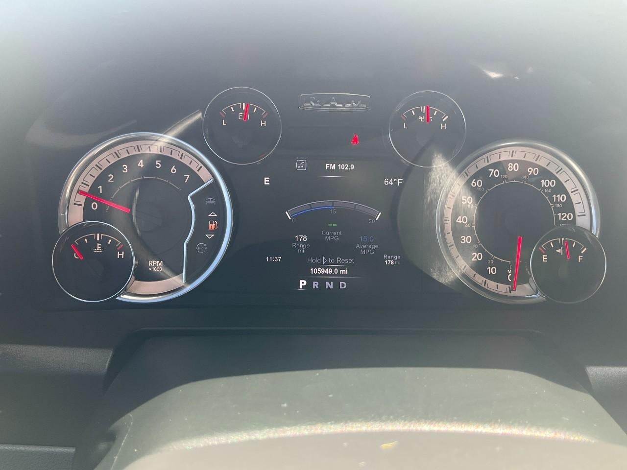 2018 RAM 1500 Big Horn Crew Cab 4x4 5'7' Box