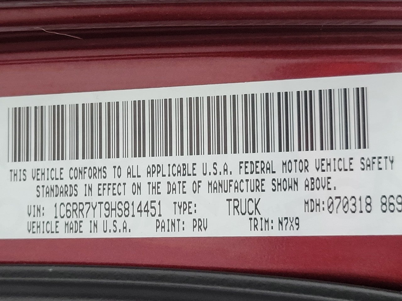 2017 RAM 1500 Rebel Crew Cab 4x4 5'7' Box