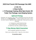 2023 Ford Transit-350 Passenger Van XLT