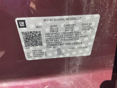 2017 Chevrolet Tahoe Premier