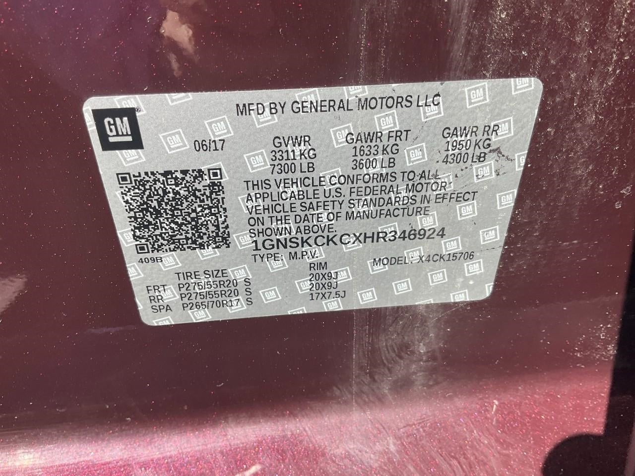 2017 Chevrolet Tahoe Premier