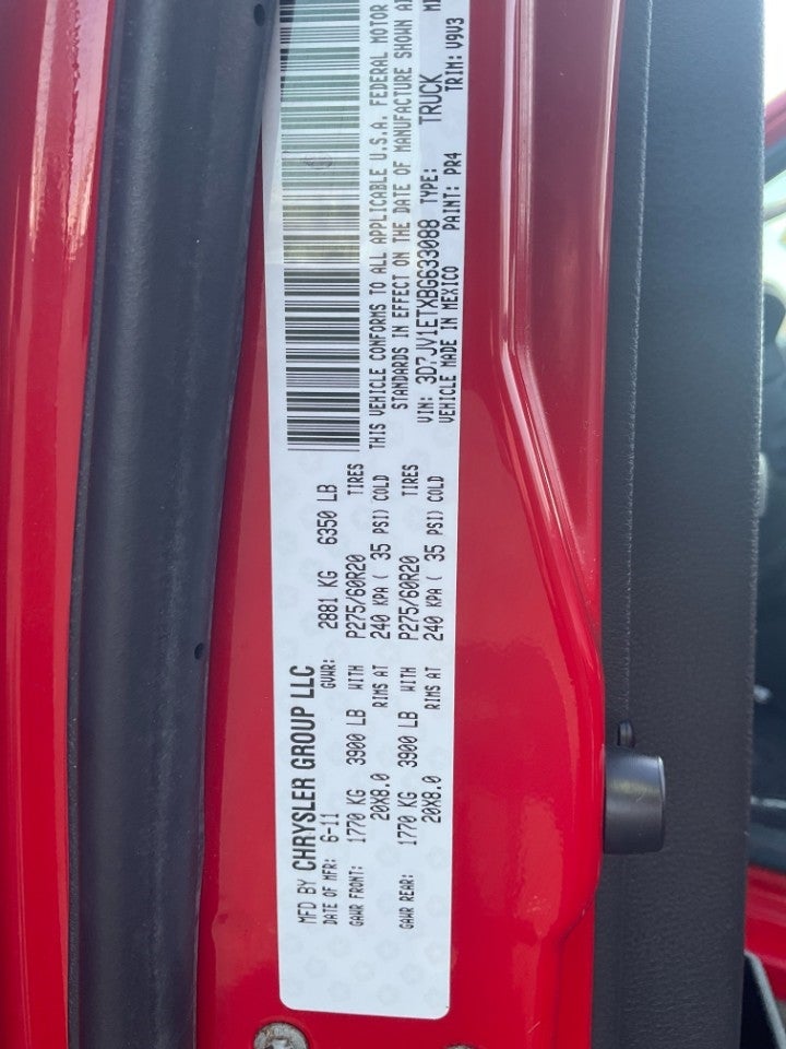 2011 RAM Ram 1500 ST