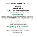 2018 Chevrolet Silverado 1500 1LT