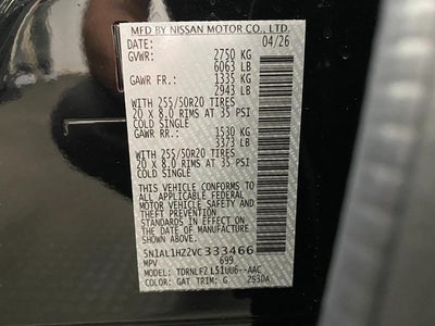 2027 INFINITI QX60 AUTOGRAPH AWD