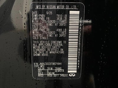 2026 INFINITI QX80 AUTOGRAPH AWD